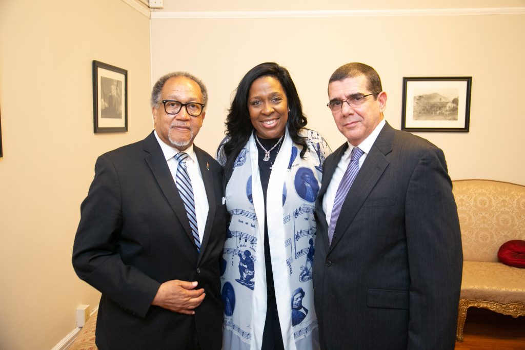 Photos from the Cuban Embassy Reception hosted by the Ambassador of the Republic of Cuba, HE José Ramón Cabañas Rodríguez and President of the National Newspaper Publishers Association, Dr. Benjamin F. Chavis, Jr.