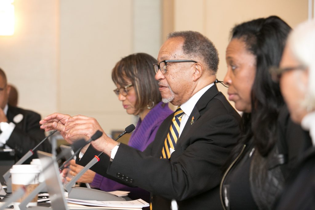 Photos from the Board of Directors meeting during the NNPA 2020 MidWinter Training Conference.